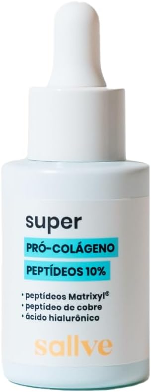 Sallve Super Pró-colágeno 10% Peptídeos 30ml