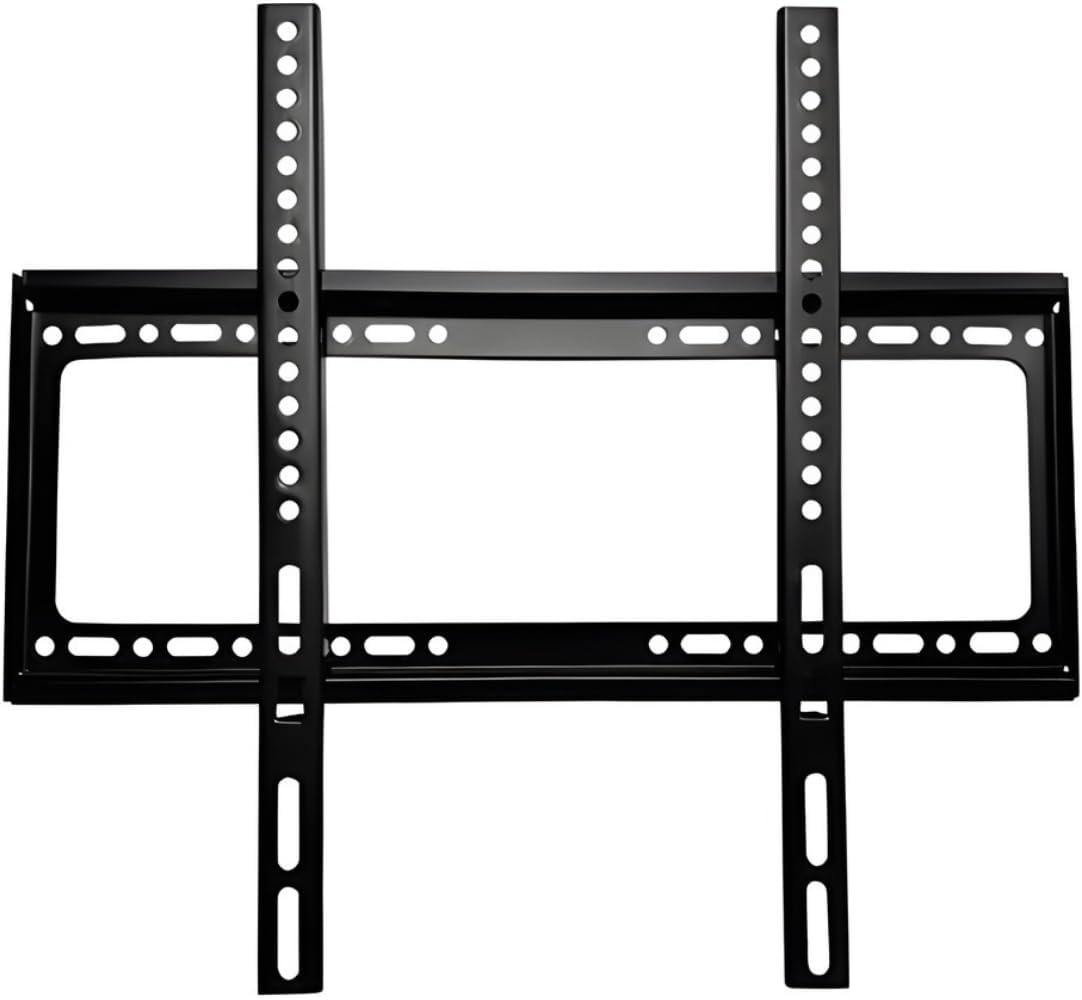 Suporte Fixo Para TV 26" A 63" Polegadas Perfil Baixo 22mm da Parede Slim Vesa 400x400 Até 30kg Compatível Com Samsung LG AOC TCL Philco Philips Universal