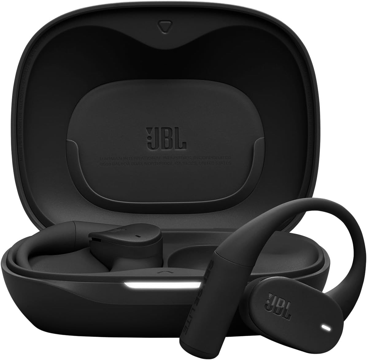 JBL, Fone de Ouvido em Formato Aberto, Soundgear Sense Lite, IP54 Contra Água e Poeira - Preto