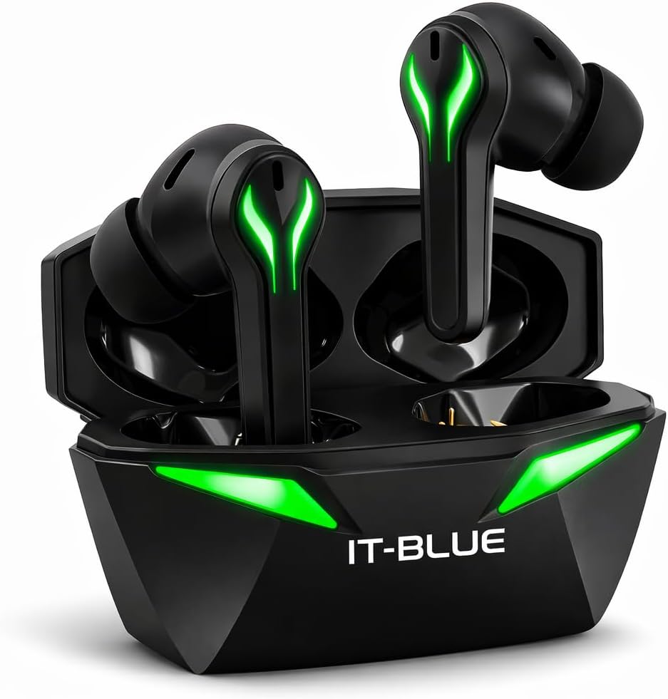Fone Gamer Bluetooth IT-BLUE LE-2406 TWS Baixa Latência