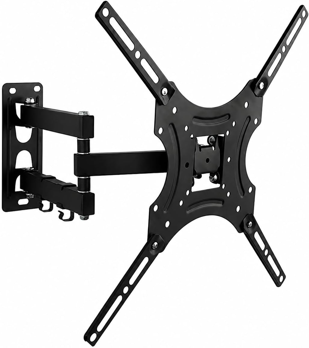 Suporte Articulado para TV de 23" a 60" até 50kg – Ajuste Completo com Rotação, Inclinação e Giro Suporte de Tv