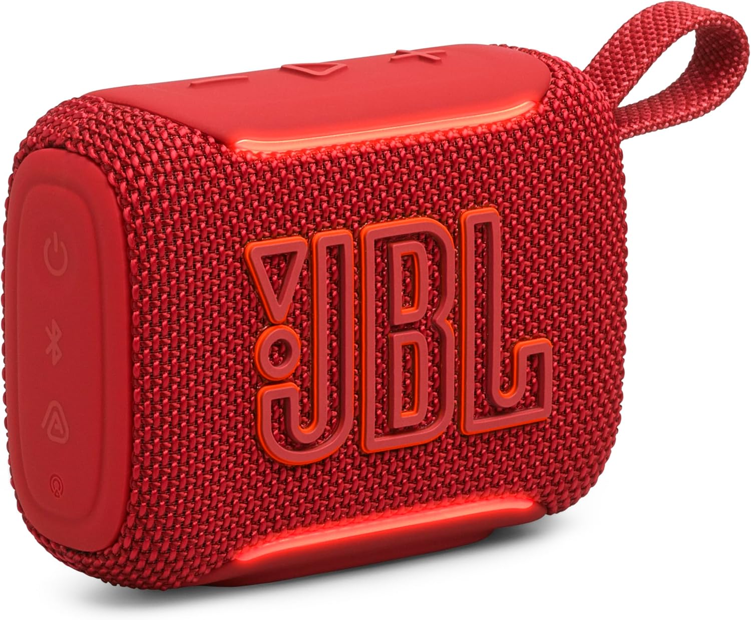 JBL Go 5 - Alto-falante ultraportátil à prova d'água e à prova de quedas com som lendário e iluminação de borda ambiente, emparelhamento estéreo instantâneo AirTouch ou vários alto-falantes