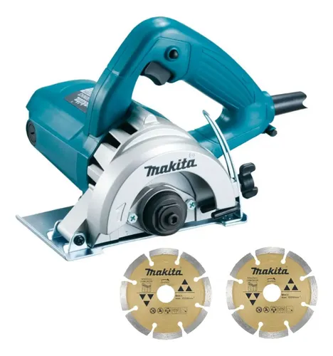 Serra Mármore 4.3/8 1300w C/ 2discos 4100nh3zx2 Makita 127v