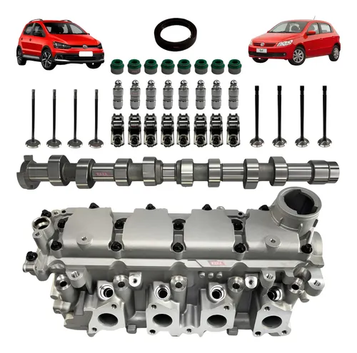 Kit Cabeçote Completo Novo Gol Voyage Fox G4 G5 G6 1.0 Ea111