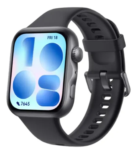 Smartwatch Huawei Watch Fit 5 Amoled De 182 Design Leve Mini Treino Bateria Com Até 10 Dias 64 Gb Gerenciamento... Prateado Esportivo